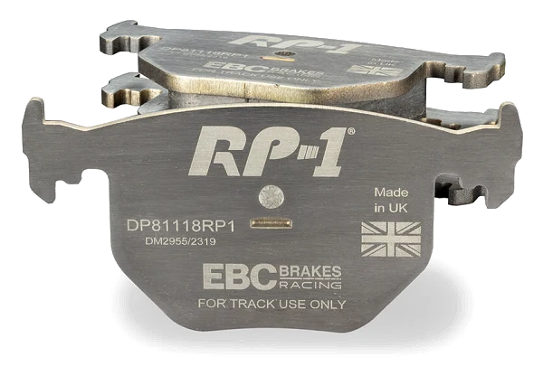 DP81118RP1 Sportowe klocki hamulcowe RP-1 Racing EBC Brakes BMW 3 Series E46 330 3 Series X 4WD E46 330 M3 E46 X3 E83 Z4 E85 Z4 E86 BMW ALPINA B3 E46 Maserati Ghibli AM336 WIESMANN MF 3 BMW