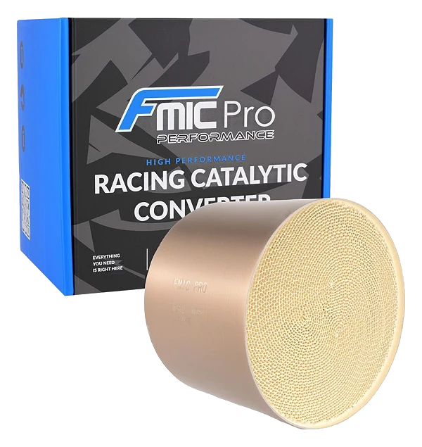 Sportowy wkład katalizatora benzyna FMIC.Pro Euro 4 200 cpsi Średnica 130mm Długość 100mm Pt/Pd/Rh 5:5:1