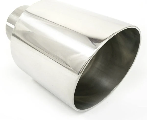 Uniwersalna końcówka tłumika okrągła 100mm długość 120mm średnica montażowa 50mm - N1-111/50