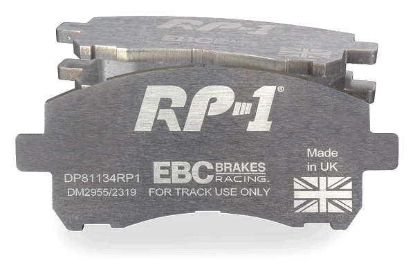 DP81134RP1 Sportowe klocki hamulcowe RP-1 Racing EBC Brakes Subaru Impreza Impreza Sport Legacy BG5 Legacy BE5 Legacy BH5 Legacy BD9 Legacy BG9 Legacy Legacy Outback Subaru Forester SF Impre