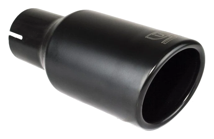 Uniwersalna końcówka tłumika okrągła 80mm długość 120mm średnica montażowa 50mm - NBL1-80RS*/50