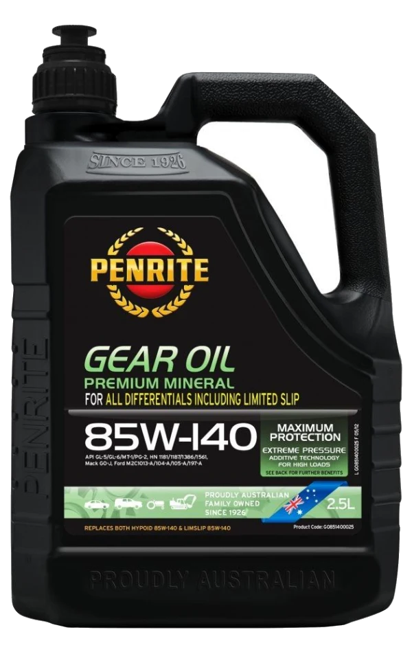 Olej przekładniowy Penrite Gear Oil 85W140 Mineral 2.5L