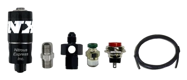 Nitrous Purge Valve with Poly Line 4AN Nitrous Express NX 15598