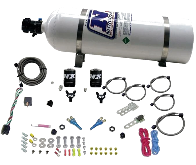 Dual Nozzle with 15Lb Bottle for BMW EFI All (50-300Hp) Nitrous Express NX 20816-15