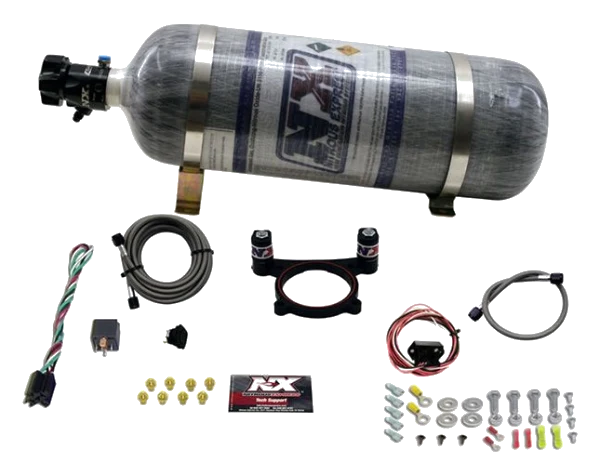 Plate System with 12Lb Composite Bottle for Ford Coyote 5.0L / Godzilla 7.3 Nitrous Express NX 20948-12