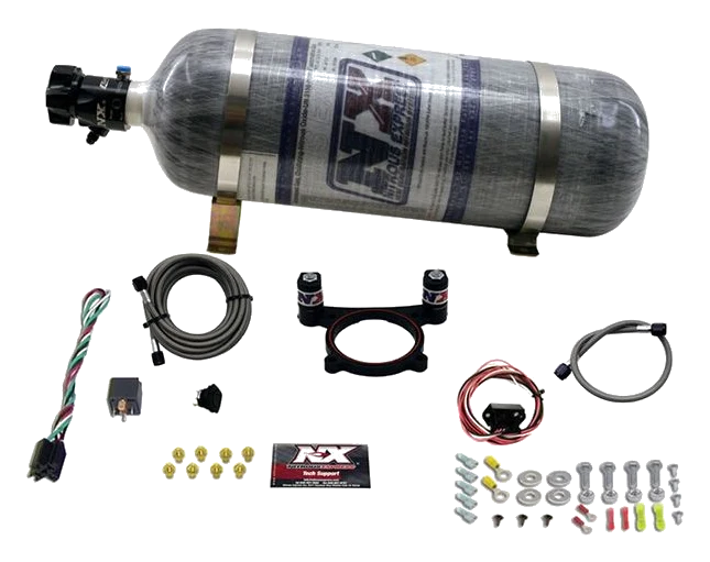 Plate System with 12Lb Composite Bottle for Ford Coyote 5.0L / Godzilla 7.3 Nitrous Express NX 20948-12