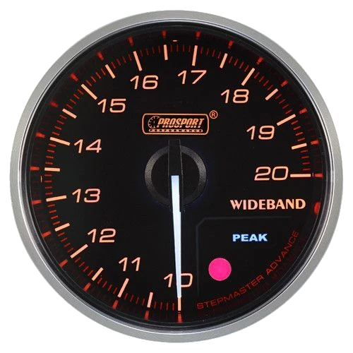 Wskaźnik Prosport Premium AFR 60mm bursztynowy
