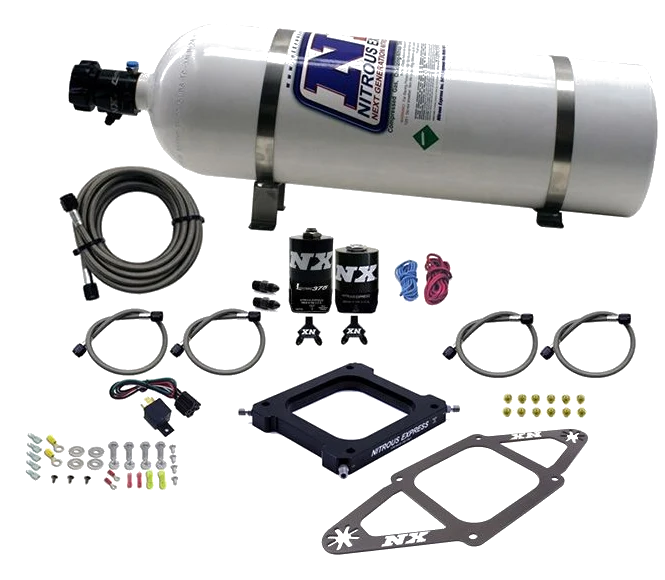 4500 Assassin Plate Gasoline RNC 250-750Hp with 15Lb Bottle Nitrous Express NX 67570-15