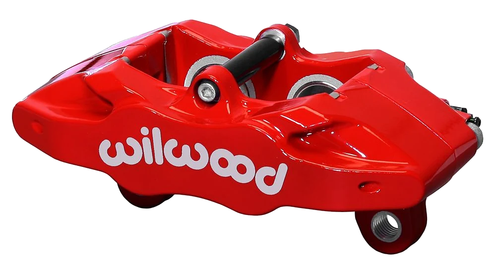 Uniwersalny zacisk hamulcowy 4 tłoczkowy Wilwood 120-13916 DPC56 czerwony