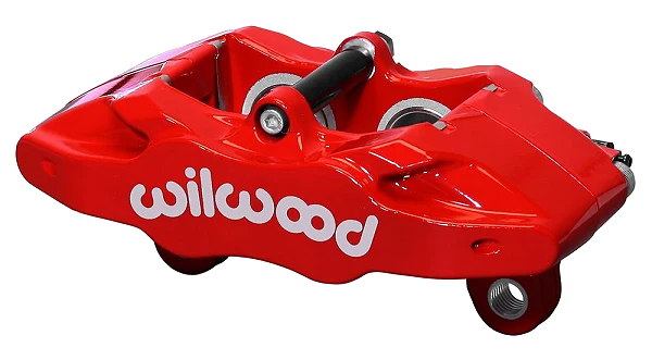 Uniwersalny zacisk hamulcowy 4 tłoczkowy Wilwood 120-13916 DPC56 czerwony