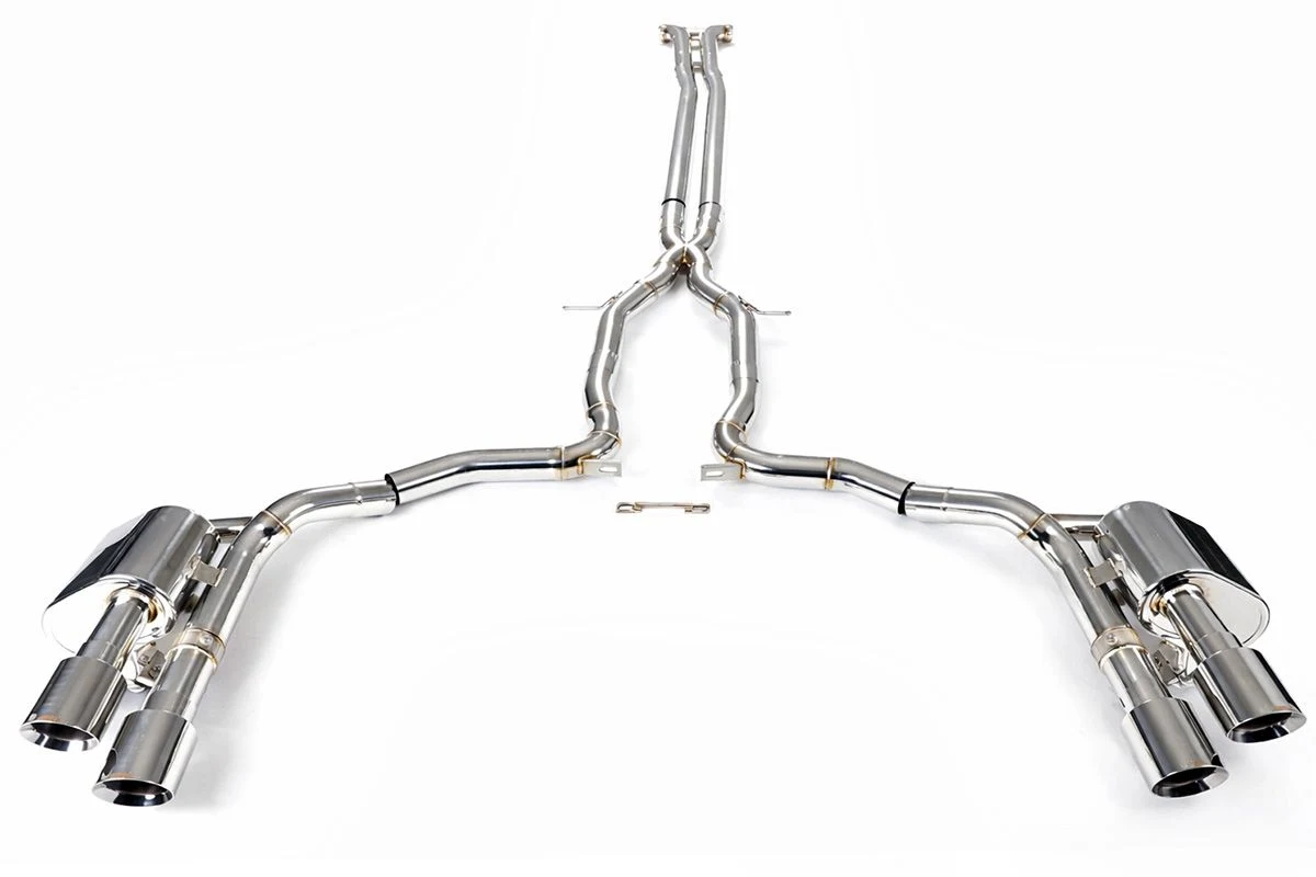Aktywny układ wydechowy z klapami Cat-Back FMIC.Pro Porsche Panamera 4S 971 2.9TT 2017-2023
