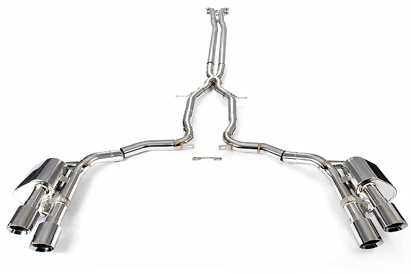 Aktywny układ wydechowy z klapami Cat-Back FMIC.Pro Porsche Panamera 4S 971 2.9TT 2017-2023