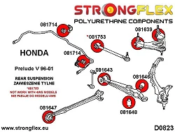 081639B: Tuleja wahacza górnego Honda Accord