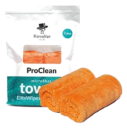 KAVALIER ProClean Microfiber Towel - EliteWipes Hydro-Hero Mini 2pack
