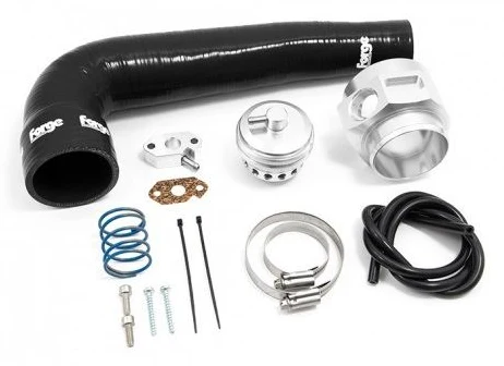 Zawór upustowy Blow Off srebrny Forge Motorsport FMDV12VAG-S.N for Audi Seat Skoda VW VAG 1.2 TSI czarny - FO-FMDV12VAG-S.N