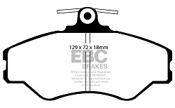 DP1086 Klocki hamulcowe ULTIMAX2 EBC Brakes Hyundai COMMERCIAL H100 H150 H20