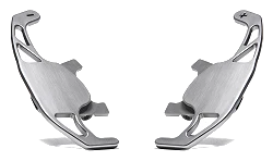 RacingLine Billet S-Tronic Paddles Titanium finish for Audi A4 S4 RS4 A5 S5 RS5 B9 A3 S3 RS3 TT TTS TTRS 8S