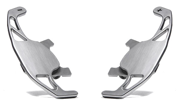 RacingLine Billet S-Tronic Paddles Titanium finish for Audi A4 S4 RS4 A5 S5 RS5 B9 A3 S3 RS3 TT TTS TTRS 8S