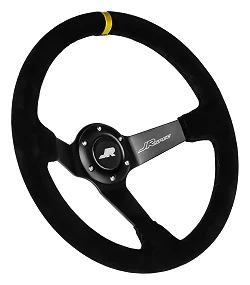 Kierownica sportowa JRspec 350mm odsadzenie 80mm