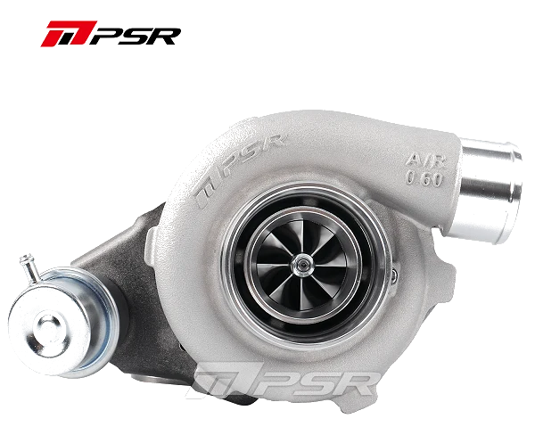 Turbosprężarka Pulsar PSR 2867 Gen2 Dual Ball Bearing T51R MOD Dual V-Band 0.72 A/R IWG PSR Billet Actuator 11.6psi