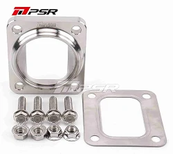Pulsar PSR Billet Transition Flange T4 Open to 2.5" SCH-10/40 Piping (Hardware Kit Included)