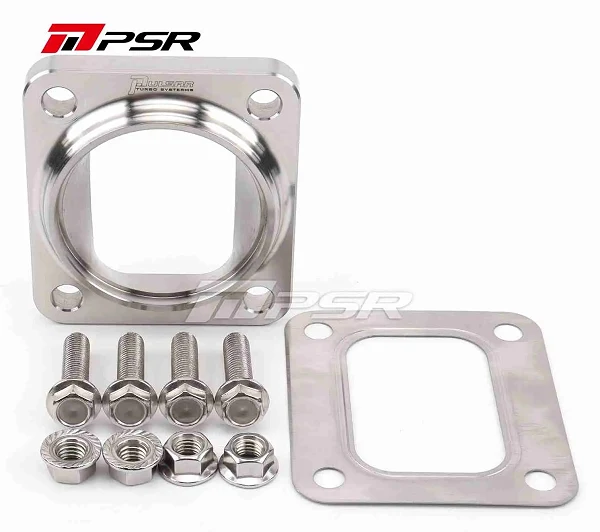 Pulsar PSR Billet Transition Flange T4 Open to 2.5" SCH-10/40 Piping (Hardware Kit Included)