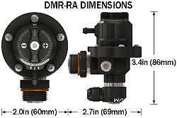 Direct Mount Regulator DMR Radium Engineering Green