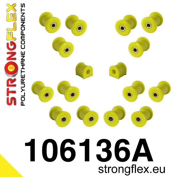 106136A: Zestaw poliuretanowy zawieszenia tylnego SPORT Mazda MX-5 NB