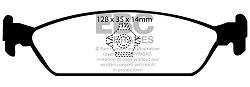 DP768 Klocki hamulcowe ULTIMAX2 EBC Brakes Daihatsu Charade Charade GTti