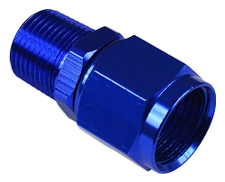 AN10 3/8 NPT Nypel adapter żeńsko męski Niebieski