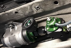 Dedykowany zestaw regulatora i filtra paliwa microglass 6um BMW E46 M3 Radium Engineering