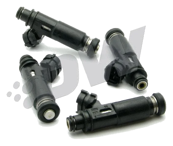 DeatschWerks zestaw 4 wtryskiwaczy paliwa 1000cc/min, w/ Connectors Lotus Elise 96-10, Exige 00-10, Toyota Celica 00-05, MR2 99-07, Scion TC/XA/B 04-10