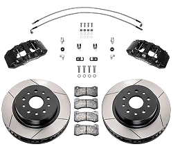 Wilwood 140-17275 AERO6-DM Direct-Mount Truck Front Brake Kit 13.38 Black for Jeep
