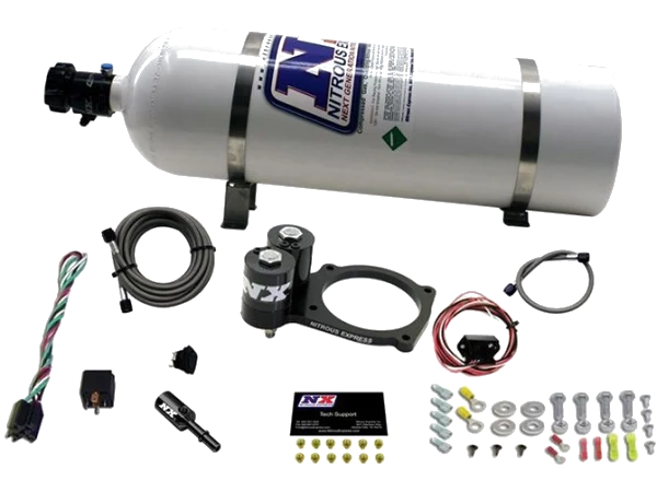 Nitrous Plate System with 15Lb Bottle for Dodge Hellcat / Demon Nitrous Express NX 20943-15