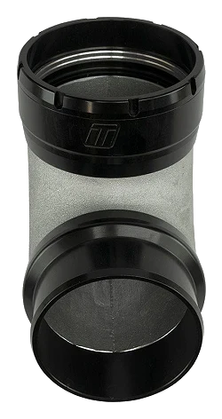 Adapter turbo LockSleeve wylot sprężarki 2,50″ do kolanka 90° z króćcem węża 2,50″ Turbosmart