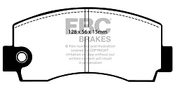 DP320 Klocki hamulcowe ULTIMAX2 EBC Brakes Toyota Celica RA40 Celica Supra MA45 Celica Supra MA46