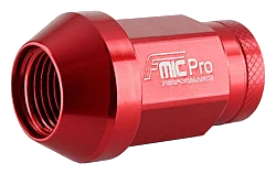 Kuta nakrętka aluminiowa do kół FMIC.Pro M12x1.5 Czerwona 1 szt. stożkowa 7075-T6