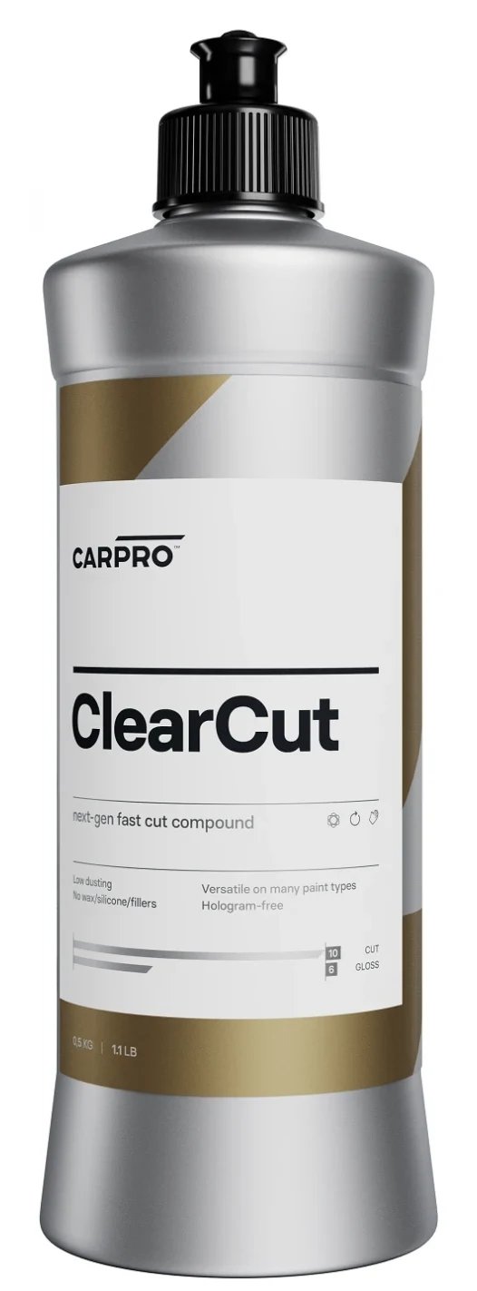 CAR PRO ClearCUT Compound nowoczesna tnąca pasta polerska 500g