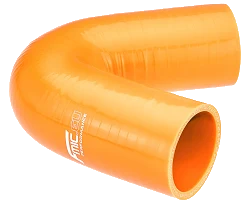 Kolanko silikonowe 135' 41mm Pomarańczowy