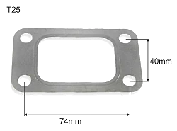 Uszczelka turbo flansza T2/T25