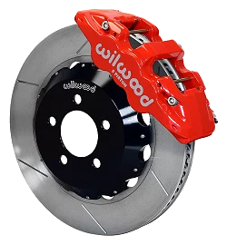 Wilwood 140-14067-R AERO6 Big Brake Kit Przedni zestaw hamulcowy 14.25" Nacinany Dodge Chrysler