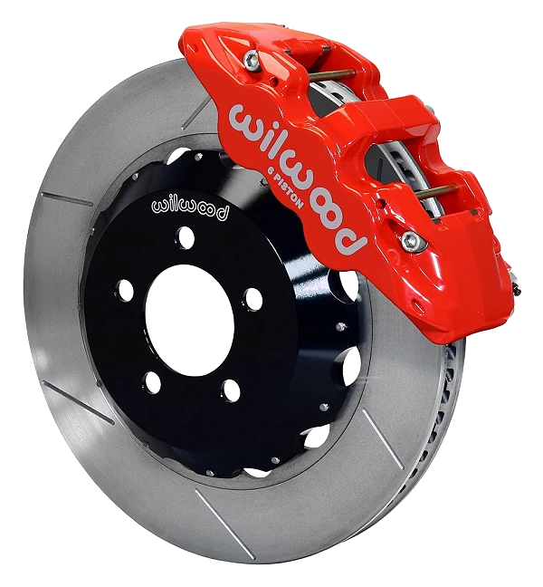 Wilwood 140-14067-R AERO6 Big Brake Kit Przedni zestaw hamulcowy 14.25" Nacinany Dodge Chrysler