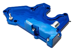 RTMG Performance Valve Cover Breather Adapter PCV 17mm - 0.66 in for 1.8/2.0 TSI EA888 Gen 3 Blue