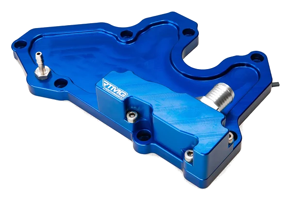 RTMG Performance Valve Cover Breather Adapter PCV 17mm - 0.66 in for 1.8/2.0 TSI EA888 Gen 3 Blue