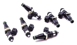 Zestaw wtryskiwaczy DeatschWerks 1500cc Toyota Supra TT 93-98. For top feed conversion 14mm O-ring.