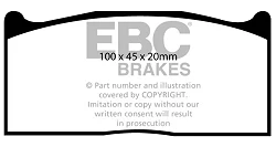 DP4044R Klocki hamulcowe YELLOWSTUFF EBC Brakes