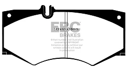 DP4413R Klocki hamulcowe YELLOWSTUFF EBC Brakes Mercedes Benz G-Wagon W460 W461 W463 G500 G550 BM463 G55 AMG BM463
