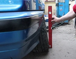 Regulowane wahacze tylne BMW E36 E46 camber Czerwone FTWL