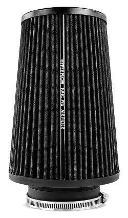 Stożkowy filtr powietrza FMIC.Pro dł. 225mm średnica montażowa 102mm czarny