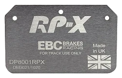 DP8001RPX Sportowe klocki hamulcowe RP-X Racing EBC Brakes